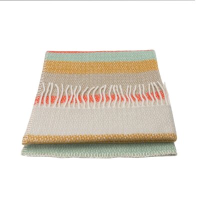 WOOOL Babydekentje - STRIPES (Illusion Spring)