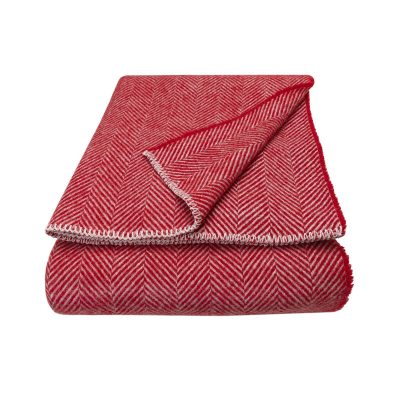 WOOOL Deken - ALASKA (Red)