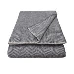 WOOOL Deken - ALASKA (Slate)