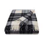 WOOOL Deken - TARTAN (Grey Dress Stewart)