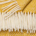 WOOOL Plaid - BEEHIVE (Yellow) - Afbeelding 3