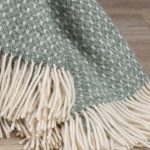 WOOOL Plaid - CALEDONIA (Lichtgroen) - Afbeelding 3