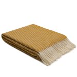 WOOOL Plaid - KUUSI (Okergeel)