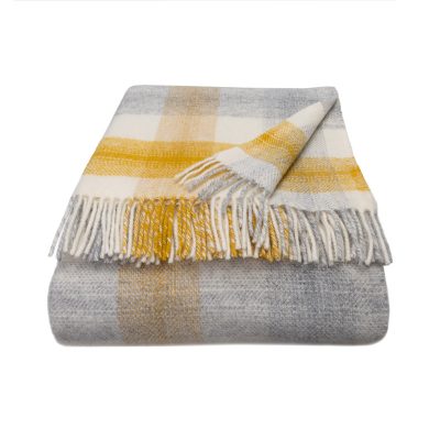 WOOOL Plaid - MEADOW CHECK (Yellow)