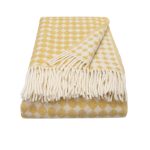 WOOOL Plaid - SPOTS (Oil Yellow)