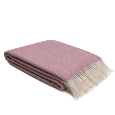 WOOOL Plaid - ZELANDIA (Roze)