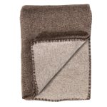 WOOOL Deken - Zelandia LUX (Bruin)