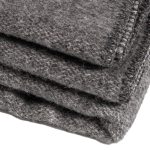 WOOOL Deken - Zelandia LUX (Grijs) - Afbeelding 3