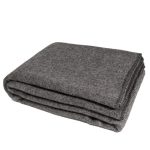 WOOOL Deken - Zelandia LUX (Grijs) - Afbeelding 2