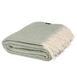 WOOOL Plaid - Diamond (Licht Groenn)