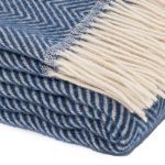 WOOOL Plaid - Manhattan (Blauw) - Afbeelding 3