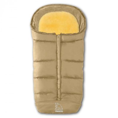 Schapenvacht Voetenzak - Comfort 2-in-1 (Beige)