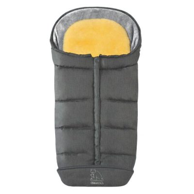 Schapenvacht Voetenzak - Comfort 2-in-1 (Licht Grijs)