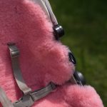 WOOOL Schapenvacht 2-in-1 Kinderwagen Buggy - SNUGGY (Roze) - Afbeelding 4