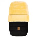 Schapenvacht Voetenzak - Deluxe (Zwart)