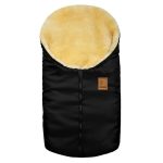 Schapenvacht Voetenzak - Maxi-Cosi (Zwart)