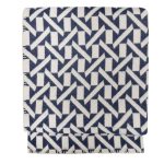 WOOOL Plaid - Cotton Chopstock (Navy)