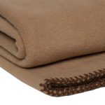 WOOOL Plaid - Fleece LUX (Camel) - Afbeelding 3