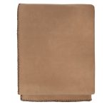 WOOOL Plaid - Fleece LUX (Camel) - Afbeelding 2