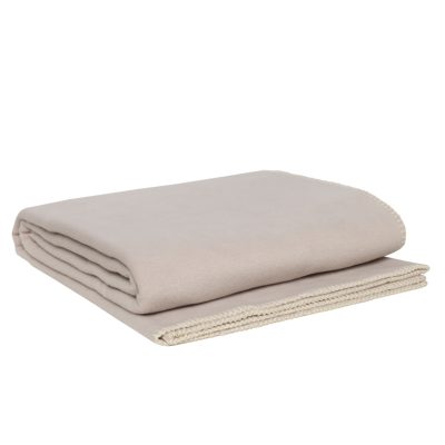 WOOOL Plaid - Fleece LUX (Oatmeal)