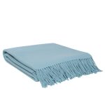 WOOOL Plaid - MERINO COLOR (Lichtblauw)