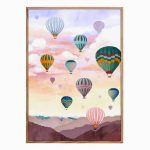 Art Print - Airballoon Sky (40x50cm)