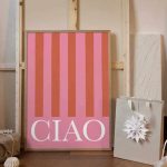 Art Print - Ciao Stripes (40x50cm) - Afbeelding 2
