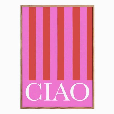 Art Print - Ciao Stripes (40x50cm)