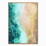 Art Print - Gold Beach (40x50cm)