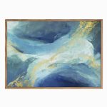 Art Print - Golden Currents (50x40cm)