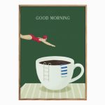 Art Print - Good Morning Dive (40x50cm)