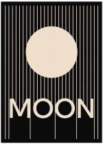 Art Print - Moon (40x50cm) - Afbeelding 3
