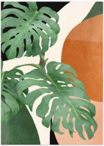 Art Print - Tropical Leaves (40x50cm) - Afbeelding 3