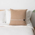 WOOOL Kussen - WAVES (Beige) - Afbeelding 4