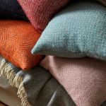 WOOOL Kussen - BEEHIVE (Dusky Pink) - Afbeelding 2