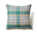 WOOOL Kussen - COTTAGE CHECK (Blue)