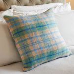 WOOOL Kussen - COTTAGE CHECK (Blue) - Afbeelding 2