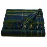 WOOOL Deken - TARTAN (Forest)