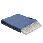 WOOOL Plaid - CASHMERE Classic (Donkerblauw)