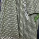 WOOOL Plaid - NORD (Olijfgroen) - Afbeelding 5