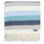 WOOOL Plaid - STRIPES (Seashore) - Afbeelding 2