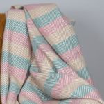 WOOOL Plaid - STRIPES (Summer Breeze) - Afbeelding 3
