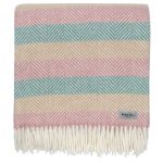WOOOL Plaid - STRIPES (Summer Breeze) - Afbeelding 2